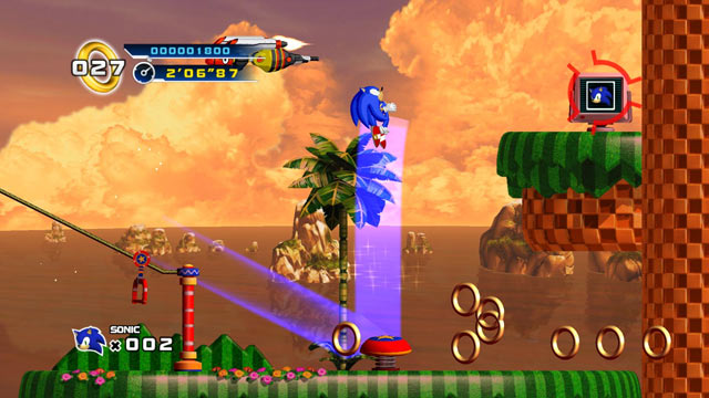 Sonic 4 Screen
